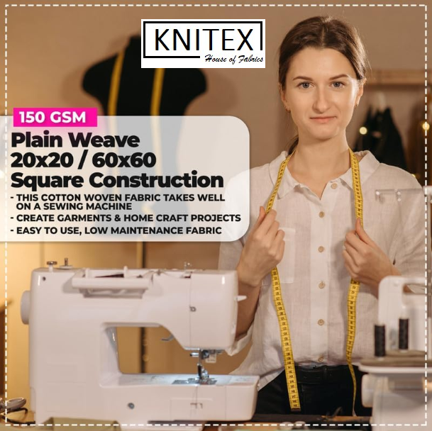100% Cotton Fabric by the Metre