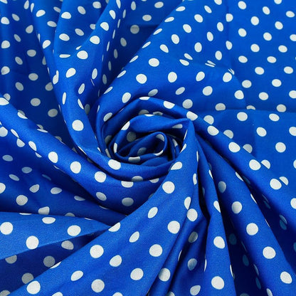 Polka Dot 100% Cotton Poplin Fabric by the Metre