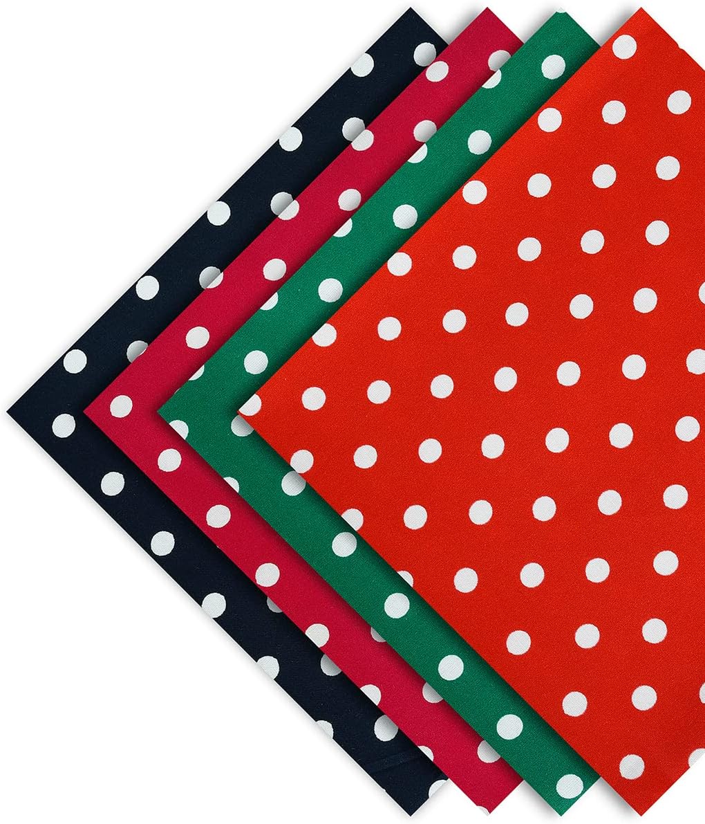 Polka Dot 100% Cotton Poplin Fabric by the Metre