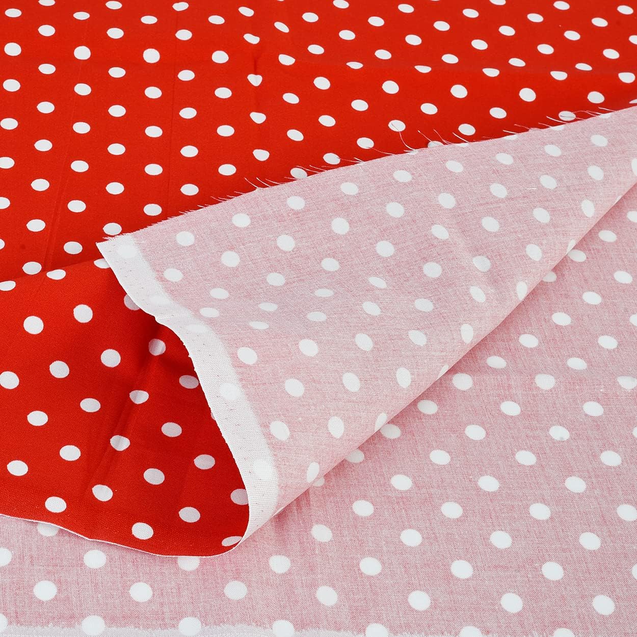 Polka Dot 100% Cotton Poplin Fabric by the Metre